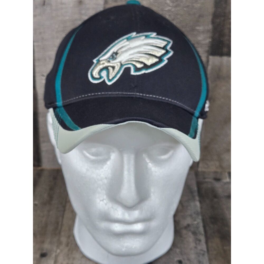 NEW Philadelphia Eagles Hat Baseball Cap NFL Football Reebok Mens OSFA Size L/XL
